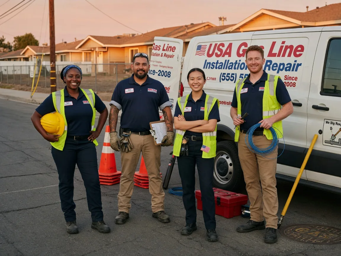 Gas Line Installation company in Rosebud, TX